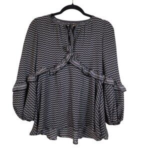 Whimsigoth Boho Womens Size XS Babydoll Flowy Cottagecore Modest